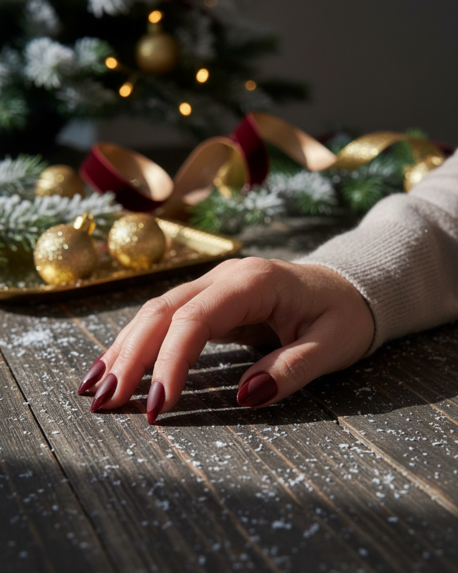 Midnight Merlot Press on Negler