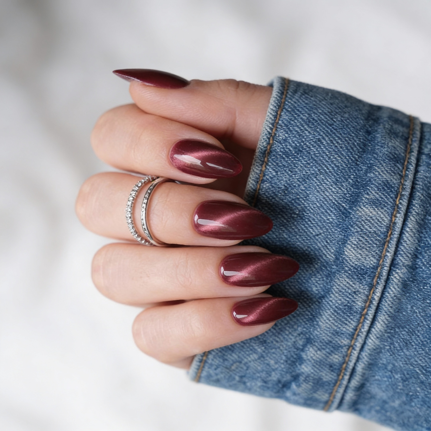 Magnetic Merlot Press on Negler