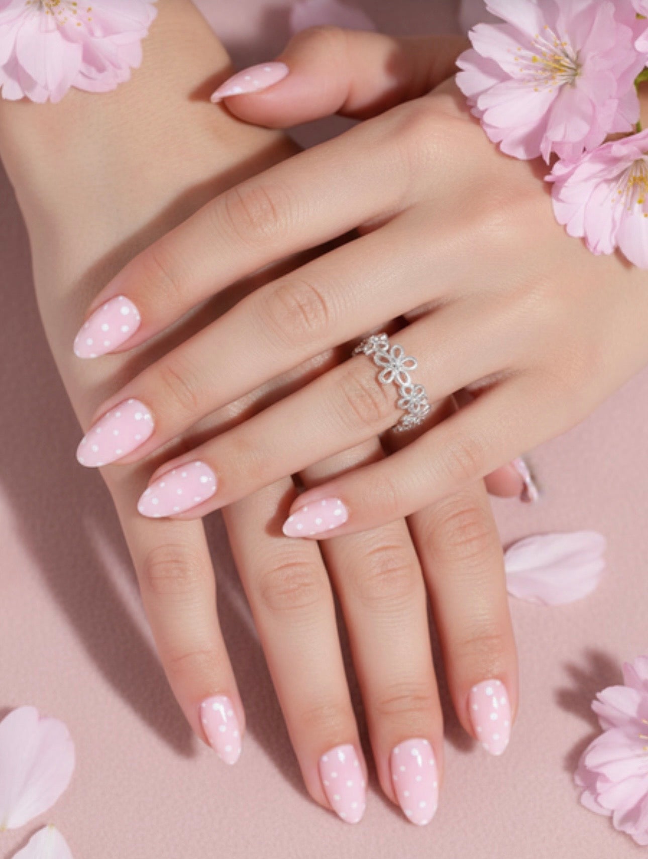 Sweet Polka Dot Press on Negler