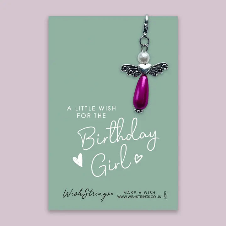 Wish String Kort Birthday Girl