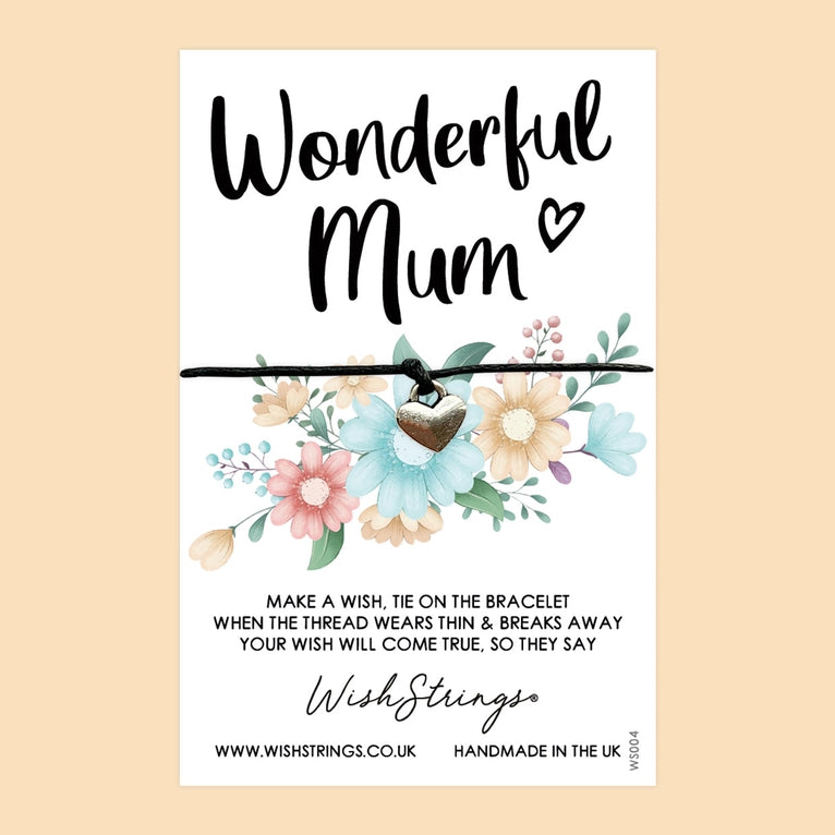 Wish String Kort Wonderful Mum